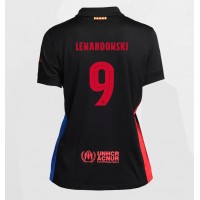 Barcelona Robert Lewandowski #9 Udebanetrøje Dame 2024-25 Kortærmet